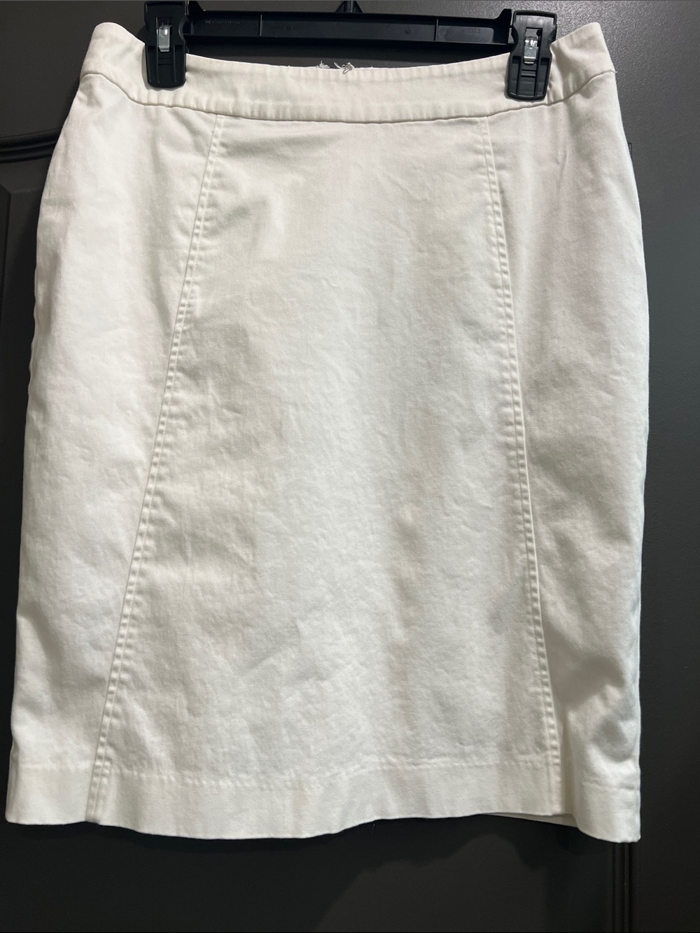 Classic White Women's Pencil Skirt
